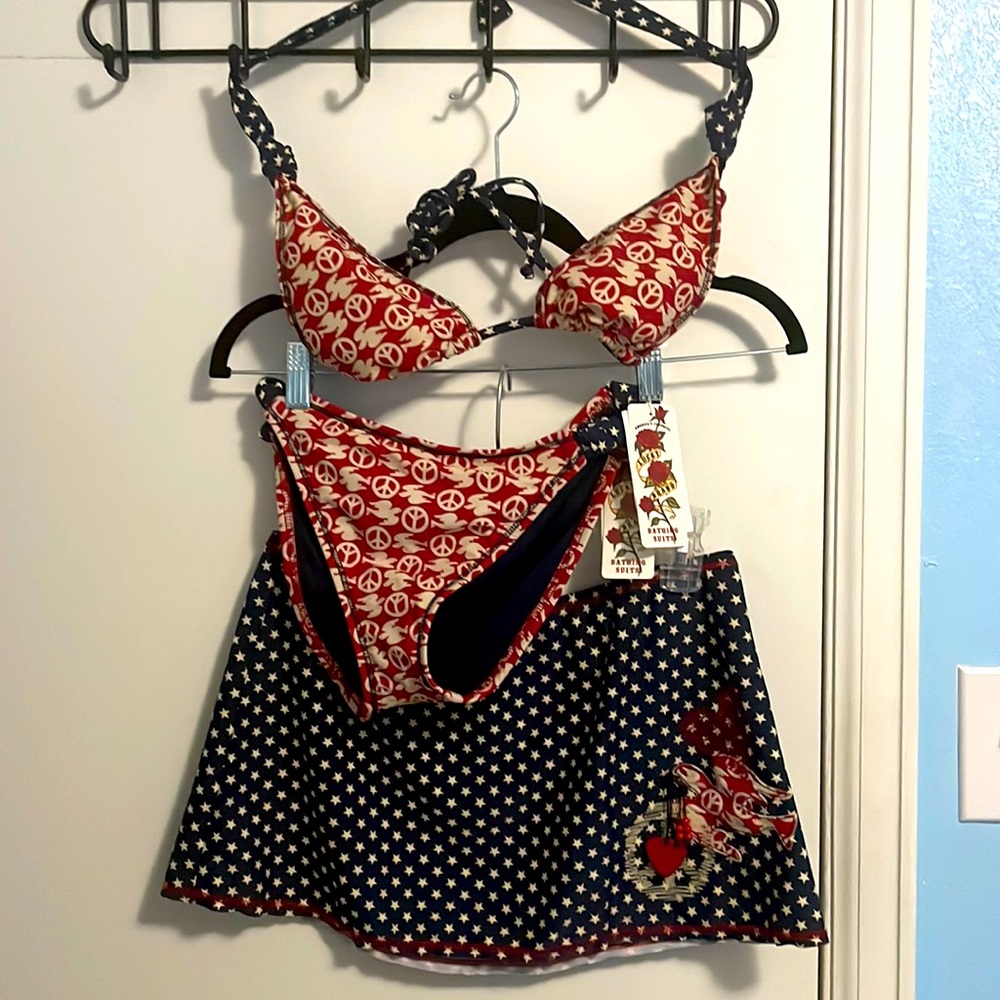 Lucky Brand 3-Piece swimsuit